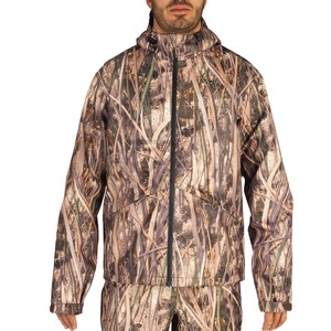 Mens Waterproof Camouflage Hunting <b>Jacket</b> Hooded <b>Fleece</b> Winter Zipper Tactical Outdoor Cotton <b>Lined</b> Custom Coat - Product Image 1