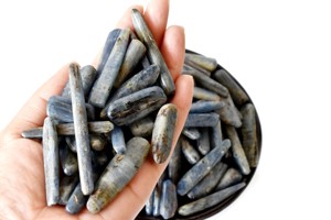 Wholesale Bulk Blue Kyanite Tumbled Stones Semi Precious Crystal Gravel <b>Stone</b> For Home Decor <b>Art</b> - Product Image 6