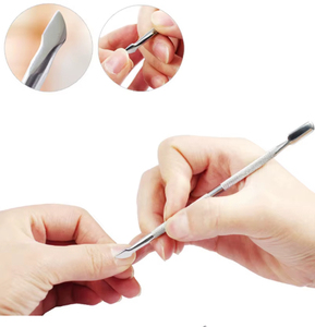 Pousse-cuticules de qualité supérieure pour salon professionnel et usage domestique, en acier inoxydable durable. - Product Image 6