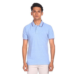 Polo classique pour homme, nouveau style, grande taille, couleur unie, décontracté, manches courtes, respirant - Product Image 1