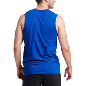 Nouveau Débardeur de Sport Personnalisé 2026 en Coton de Haute Qualité pour Musculation, Fitness, Sans Manches, Séchage Rapide et Respirant - Product Image 3