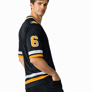 Jersey de Fútbol Americano Personalizado con Logotipo del Equipo, Transpirable, Ligero, Ropa de Alto Rendimiento, Proveedor OEM/ODM para Entrenamiento y Partidos - Product Image 4