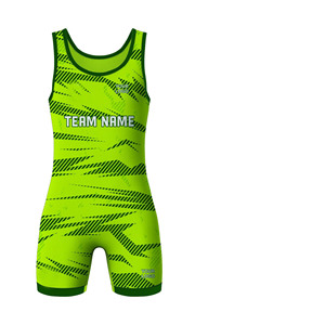 Singlet de Lucha Profesional Transpirable Sublimado 2026 para Hombre, con Logotipo de Equipo Personalizado, Duradero, para Grappling 2026 - Product Image 1