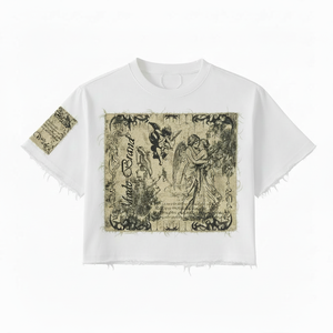 Mens Summer Streetwear Oversized T <b>Shirt</b> Geometric <b>Patchwork</b> 100% Cotton 240 Grams Embroidery Digital Print - Product Image 1