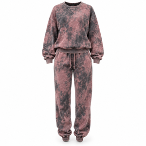 Conjunto Deportivo Casual de Invierno de 2 Piezas, Hecho a Medida, Lavado al Ácido, Bordado, Ligero y Transpirable - Product Image 5