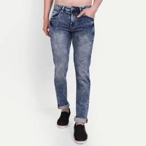 Durable Style Modern Fit Casual <b>Men</b> <b>Jeans</b> Pant Breathable Lightweight Fabric Comfortable <b>For</b> Long <b>Working</b> Hours - Product Image 3