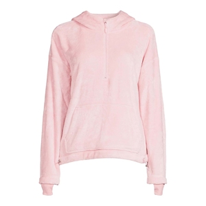 Conjunto Deportivo de Terciopelo para Mujer con Logotipo Personalizado, Sudadera con Capucha y Pantalones Jogger de Velour Premium, Ropa Deportiva Informal para Gimnasio - Product Image 2