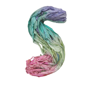 Ruban en soie YS INTERNATIONAL YS-320 pour la fabrication de bijoux, ruban en soie froissée multicolore pour la mode, l'artisanat et l'emballage cadeau - Product Image 1