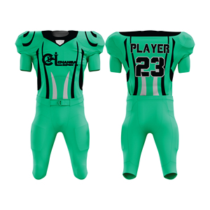 ชุดเสื้อฟุตบอลอเมริกันแบบซับลิเมชั่นพร้อมกางเกงเข้าชุด - Product Image 3
