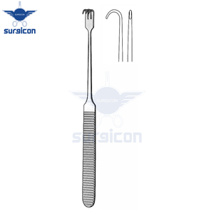 Pinzas microquirúrgicas Jacobson de 17 cm (6-3/4 pulgadas) 6 x 1 mm, punta roma, de acero inoxidable de primera calidad, instrumento quirúrgico para tejidos delicados. - Product Image 4