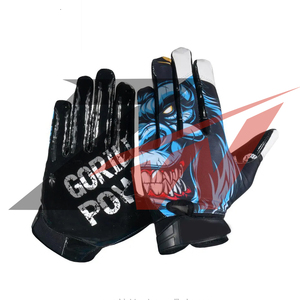 Guantes Deportivos de Silicona con Diseño Antideslizante en la Palma, Personalizados, para Exteriores, Guantes Americanos OEM, Último Modelo, Alta Calidad - Product Image 5