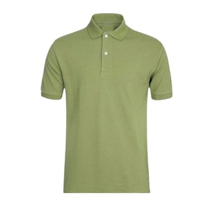 Camiseta Polo de Algodón de Alta Calidad para Hombre, Diseño Casual de Manga Corta con Cuello y Patrón Bordado, Precio Económico, Tela Jersey - Product Image 4