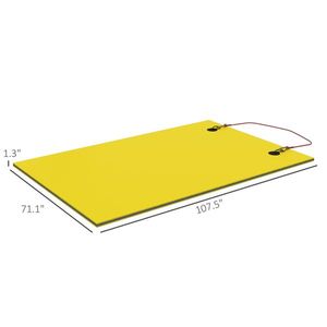Tappetino Galleggiante Portatile in PVC per Piscina e Mare - Materassino Resistente per Intrattenimento - Product Image 3