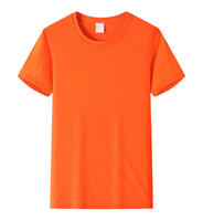 T-shirt publicitaire personnalisé en coton pur 200g, broderie logo OEM, prix usine Chine Bangladesh, manches courtes, vêtements de travail