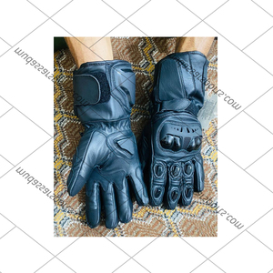 ถุงมือมอเตอร์ไซค์หนังกันน้ำกันลม Mudassar Sports พร้อมที่จับมือ ป้องกันหน้าจอสัมผัสแบบเต็มนิ้ว ใช้ได้ทั้งชายและหญิง สำหรับขับขี่ออฟโรด - Product Image 5