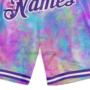 Shorts de basket-ball de qualité supérieure, fournisseur en gros, shorts de basket-ball avec poches zippées, logo personnalisé - Product Image 4