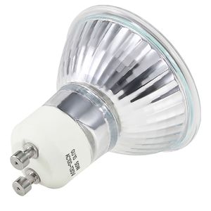 Lampadina Alogena Dimmerabile 20W MR16 GU10 100-130V per Scaldacandele con Luce Calda 2800K e Copertura in Vetro - Product Image 1