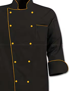 Uniforme de chef de restaurant, uniforme de chef, uniforme de cuisine d'hôtel, veste de chef, vêtements de travail pour le personnel d'hôtel, vêtements de travail professionnels pour la cuisine - Product Image 5