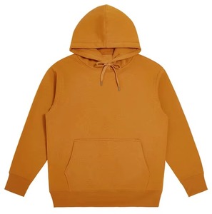 Men's Heavyweight 100% Cotton Fleece Hoodie <b>Funky</b> Oversized Design High Quality Casual Blank Knitted Embroidered Technique Solid - Product Image 5