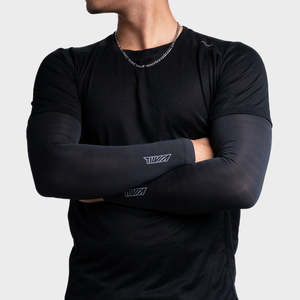Manches de cycliste personnalisées avec logo OEM, imprimées par sublimation, avec designs personnalisés pour le sport et les activités de plein air - Product Image 1