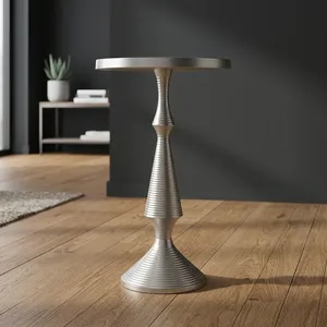 Modern Metal Coffee <b>Table</b> with Marble Top Durable Eco-Friendly Minimalist Design Living Room Furniture - Product Image 2