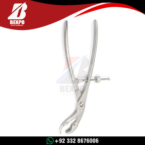 Pinzas de reducción ortopédicas de acero inoxidable con dientes serrados para sujeción ósea, 3mm y 8mm, rectas y curvas, para instrumentos médicos - Product Image 5