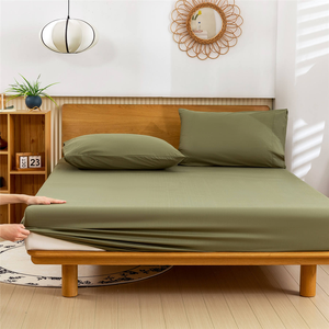 100% Linen Sheet <b>Set</b> Natural Soft Breathable Flat Fitted Sheet <b>Sets</b> - Product Image 2