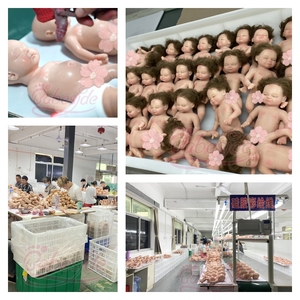 ベイビサイド ダラ 20インチ 笑顔のリボーンドール 幼児 女の子 ミニ ソフトクロスボディ 本物そっくりの赤ちゃん人形 柔らかいおもちゃ 感情の慰めのためのギフト - Product Image 5