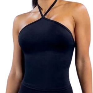 <b>Women</b> <b>Black</b> Fitted Sleeveless <b>Tank</b> <b>Top</b> Casual Slim Fit Fashion Activewear Basic Daily Wear Apparel Wholesale Clothing - Product Image 6