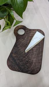 Planche à découper en bois d'acacia massif de qualité supérieure, planche de cuisine, planche de boucher, planche de préparation alimentaire, planche de service, passe au lave-vaisselle - Product Image 4