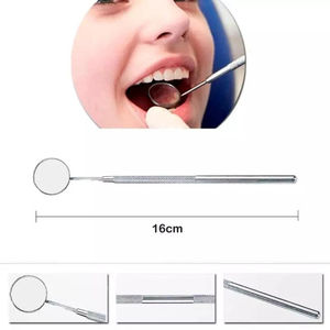 Espejo Bucal Dental Ergonómico de Acero Inoxidable para Examen Oral en Consultorio Dental y Clínica Dental - Product Image 5