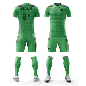 Uniforme de Baloncesto Ligero 100% Poliéster, Servicio OEM, para Adultos, Uniforme de Fútbol de Primera Calidad, Color Sólido - Product Image 4