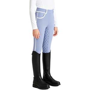 Pantalon d'équitation pour femme avec patchs aux genoux, pantalon d'équitation pour dames, vêtements d'équitation sur mesure, fournisseur en gros OEM ODM - Product Image 1