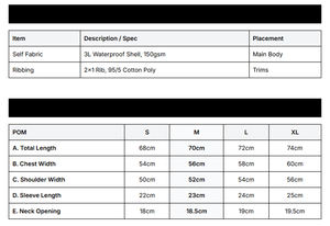 เสื้อแจ็คเก็ตกันลมมีฮู้ด โพลีเอสเตอร์รักษ์โลก พิมพ์โลโก้ได้ตามต้องการ สำหรับทุกเพศ กันน้ำ สไตล์สตรีทแวร์ เสื้อโค้ทกันหนาวแบบทหาร รับผลิตแบบ OEM ODM - Product Image 5
