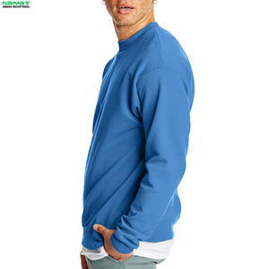Sweat-shirt à col rond en coton lavé pour homme, toucher doux, confort quotidien, vêtement d'extérieur, haut décontracté - Product Image 3