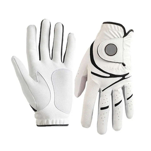 Gants de golf en cuir de mouton de qualité supérieure, design 2026, respirants, avec logo personnalisé, pour hommes et femmes, fabriqués par le fabricant. - Product Image 2