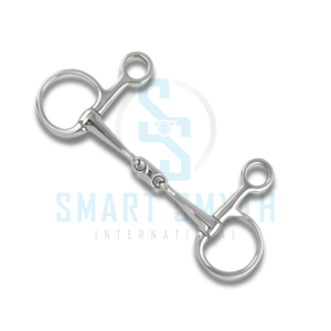 บิตเหล็กกล้าไร้สนิมแบบแขวนสำหรับขี่ม้าและฝึกม้า (บิตบาวเชอร์) - Product Image 1