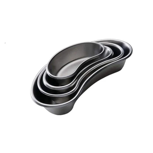 Instrumentos Médicos Holloware: Juego de Cuencos y Bandejas Renales de Acero Inoxidable Reutilizables para Cirugía Hospitalaria - Product Image 2