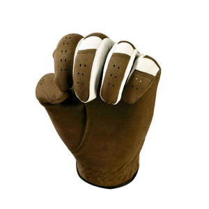 Gants de golf pour hommes en cuir véritable de luxe, logo personnalisable, couleur, taille, respirants, protection UV, cuir Cabretta de qualité supérieure, doux - Product Image 5