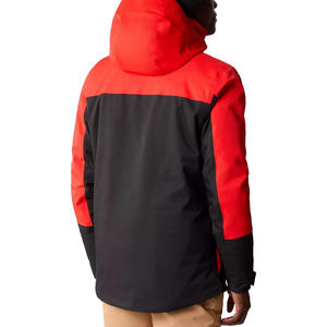 Service OEM, veste de ski softshell personnalisée, haute qualité, imperméable, légère, coupe-vent, fermeture éclair respirante, grande taille - Product Image 4