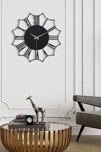 Oval Metal <b>Wall</b> <b>Clock</b> Designer Decorative Luxury Modern Home Decor <b>Wall</b> Hanging Art Wedding Needle Display Silent Hourly <b>Chiming</b> - Product Image 5