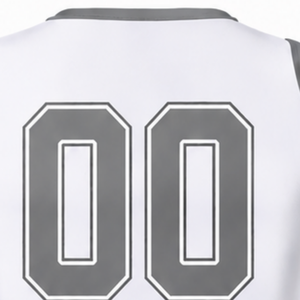 Ensemble d'uniforme de cheerleading sublimé blanc et gris sans manches, haut court et jupe, tenue de sport personnalisée pour l'entraînement et la performance - Product Image 4