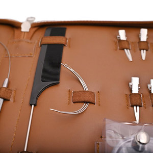 Kit de pinces pour extensions de cheveux pour application professionnelle, retrait, ajustement, entretien, réparation, coiffage et usage quotidien - Product Image 2