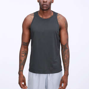 Camiseta sin mangas para culturismo para hombre, chaleco de gimnasio transpirable sin mangas para entrenamiento físico - Product Image 2