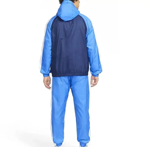 Custom Men's Windproof Track Windbreaker Suits Outdoor Nylon Sport Suit with Zip Wind Breaker for Adults - Product Image 2