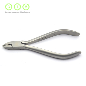 Mini Ergonomic Ligature Cutter 12-Jaw Positions Metal Inserted Jaw Rust-Free Dental Orthodontic Plier for Soft <b>Wires</b> 0.015" - Product Image 2