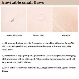 Full Grain Genuine Leather Fabric Vintage Cowhide Real Natural Vegetable Tanned Leather for Bags Shoes Handbag - Product Image 6