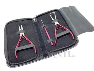 Kit de pince d'extension de cheveux Micro Link de qualité professionnelle outil d'extensions de cheveux ouvre-perle en acier inoxydable de qualité chirurgicale supérieure - Product Image 5
