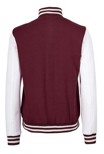 แจ็คเก็ตวาร์ซิตี้แฟชั่นวินเทจสั่งทำขายส่งสำหรับผู้ชาย สวมใส่สบาย ระบายอากาศได้ดี สไตล์ลำลองแบบคลาสสิก - Product Image 4