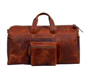 Bolsa de Viaje de Cuero de Gran Capacidad, Estilo Personalizado, de Lujo, para Hombre y Mujer - Product Image 6